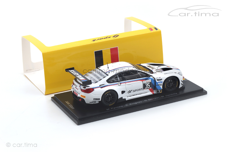 BMW M6 GT3 24h Spa 2017 Palttala/Krognes/Menzel/Henkola Spark SB177 BMW M6 GT3 24h Spa 2017 Palttala/Krognes/Menzel/Henkola Spark SB177
