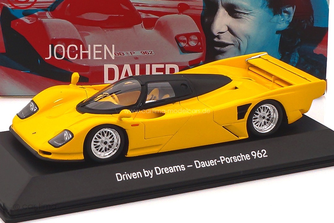 Dauer Porsche 962 gelb Spark 1:43 MAP02050023