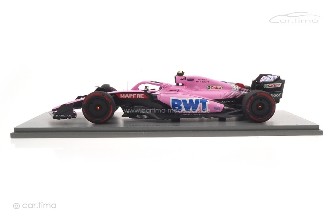 Alpine A522 GP Bahrain 2022 Esteban Ocon Spark 1:18 18S753 Alpine A522 GP Bahrain 2022 Esteban Ocon Spark 1:18 18S753