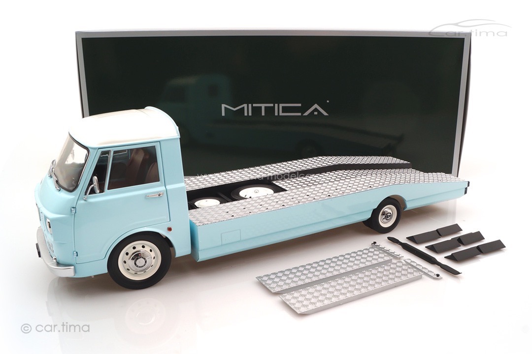 Alfa Romeo A12 (F12) Abschleppwagen blau Mitica 1:18 200082-D