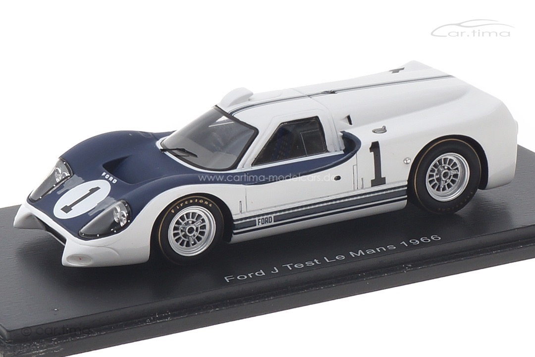 Ford J Test Le Mans 1966 Bruce McLaren Spark 1:43 S8084 Ford J Test Le Mans 1966 Bruce McLaren Spark 1:43 S8084