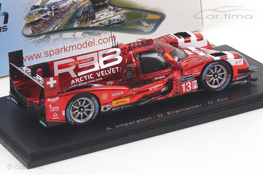 Rebellion R-One-AER 24h Le Mans 2015 Abt/Imperatori/Kraihamer Spark 1:43 S4637