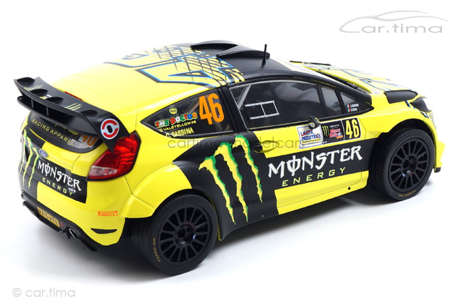 Ford Fiesta RS WRC Monza Rally 2015 Rossi/Cassina IXO Models 1:18 18RMC015 Ford Fiesta RS WRC Monza Rally 2015 Rossi/Cassina IXO Models 1:18 18RMC015