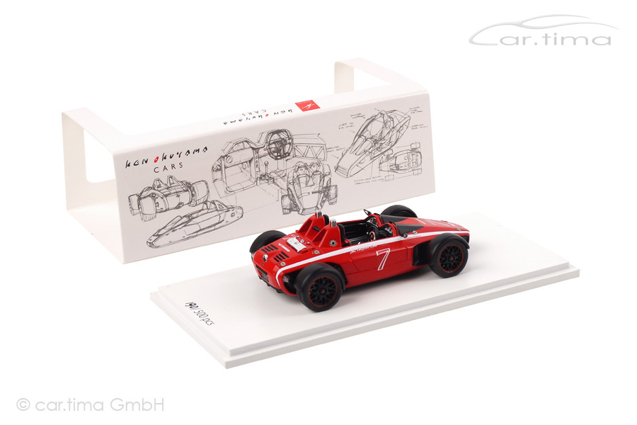 Kode 7 rot Ken Okuyama Cars Spark 1:43 SJ028 Kode 7 rot Ken Okuyama Cars Spark 1:43 SJ028