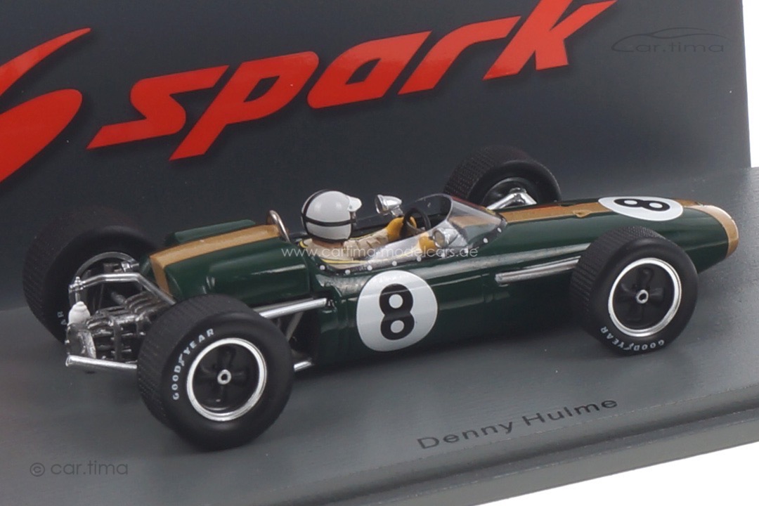 Brabham BT22 GP Monaco 1966 Denny Hulme Spark 1:43 S7091 Brabham BT22 GP Monaco 1966 Denny Hulme Spark 1:43 S7091