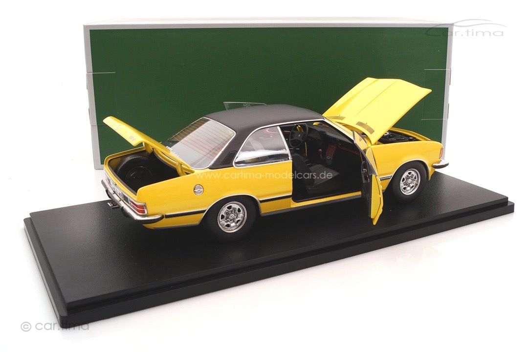 Opel Commodore B GS/E Coupé gelb Touring 1:18 18048003