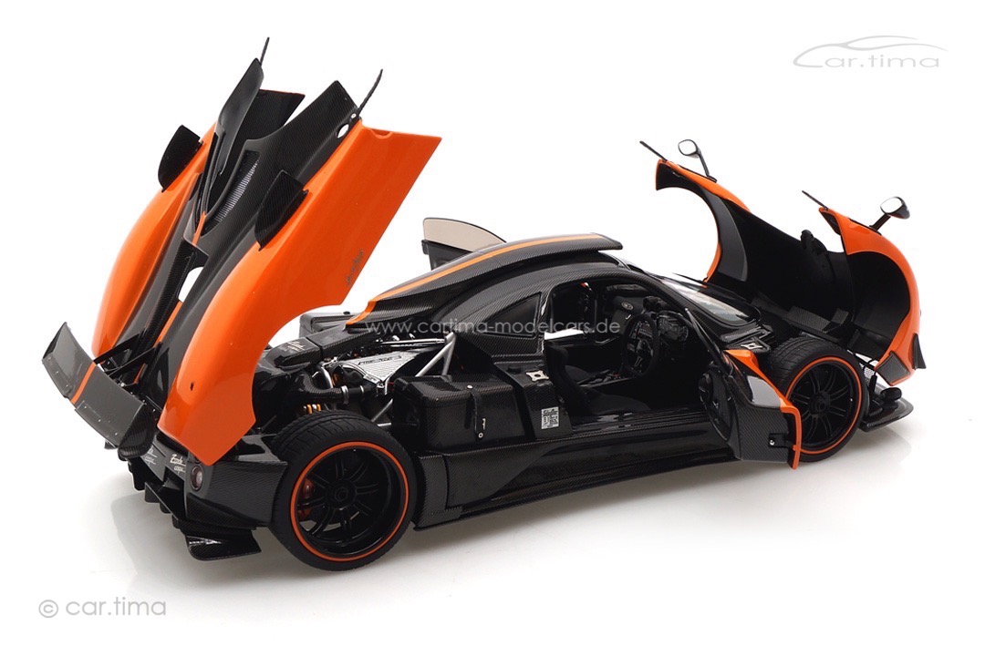 Pagani Zonda Cinque Coupe Arancio St. Tropez Almost Real 1:18 850603001 Pagani Zonda Cinque Coupe Arancio St. Tropez Almost Real 1:18 850603001
