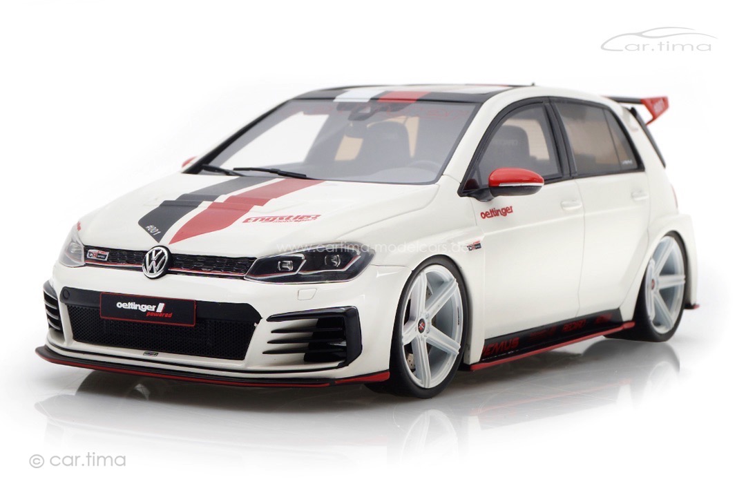 Volkswagen Golf VII GTi Oettinger/Engstler 2019 Pure White Otto 1:18 OT1050 Volkswagen Golf VII GTi Oettinger/Engstler 2019 Pure White Otto 1:18 OT1050