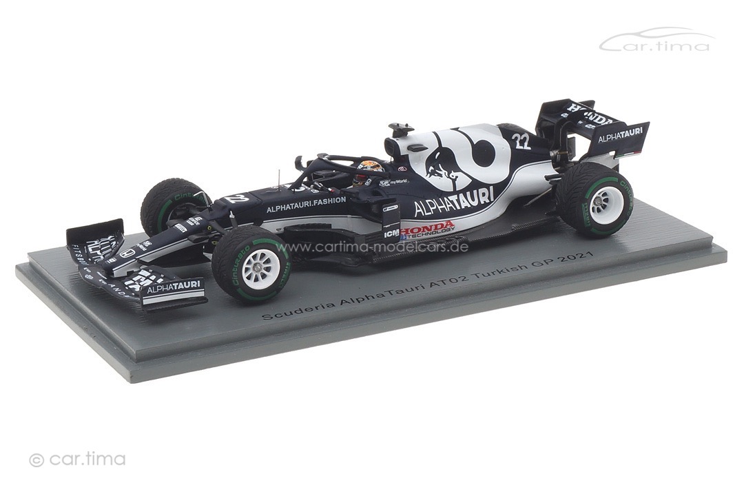AlphaTauri AT02 GP Türkei 2021 Yuki Tsunoda Spark 1:43 S7699 AlphaTauri AT02 GP Türkei 2021 Yuki Tsunoda Spark 1:43 S7699