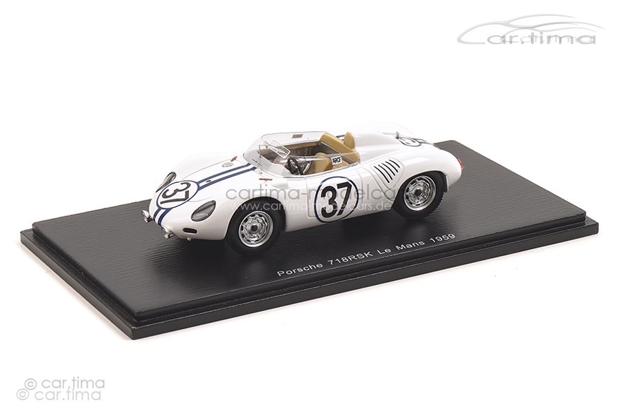 Spark S4677 Porsche 718 RSK #32 Le Mans 1959 – 1/43 – Neuf Sous Boîte