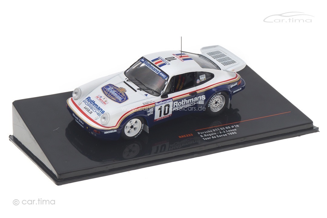Porsche 911 SC/RS Rallye Tour de Corse 1985 Beguin/Lenne IXO 1:43 RAC333LQ