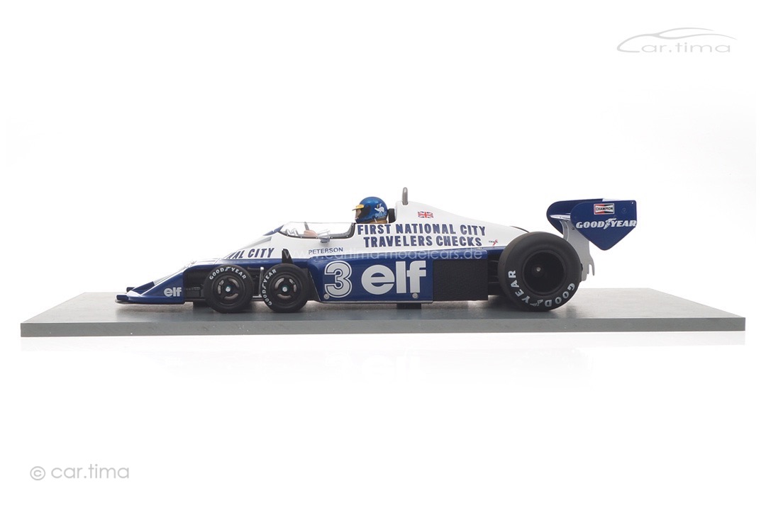 Tyrrell P34 GP Italien 1977 Ronnie Peterson Spark 1:18 18S573 Tyrrell P34 GP Italien 1977 Ronnie Peterson Spark 1:18 18S573