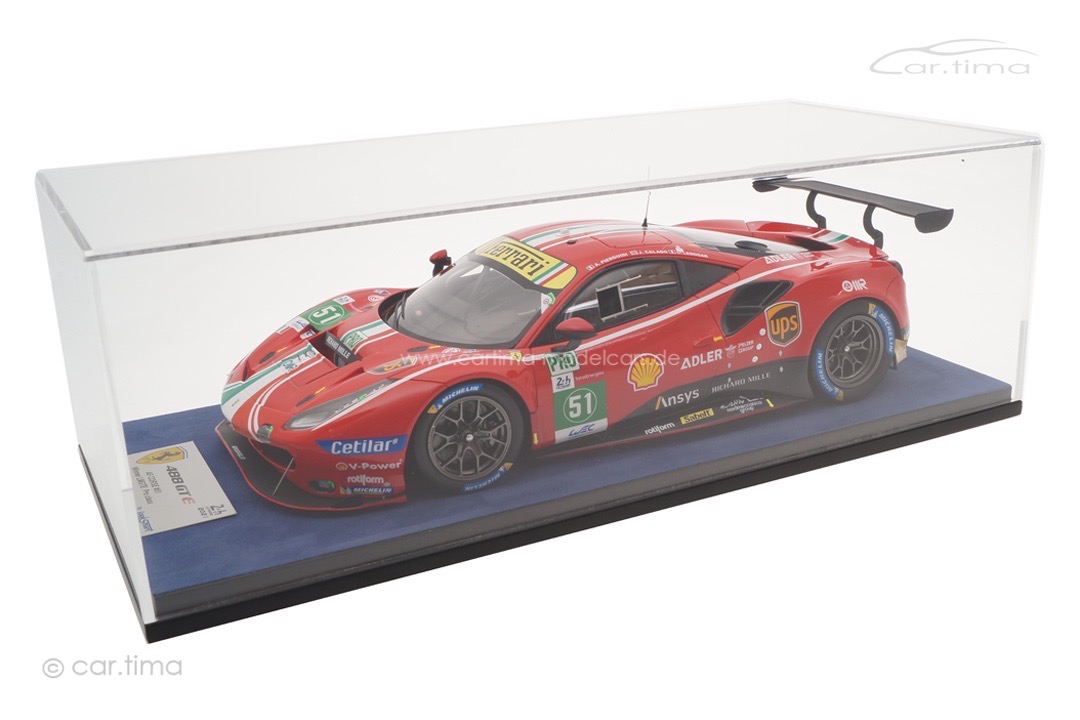Ferrari 488 GTE Evo Winner LMGTE Pro 24h Le Mans 2021 Pier Guidi/Calado/Ledogar LookSmart 1:18