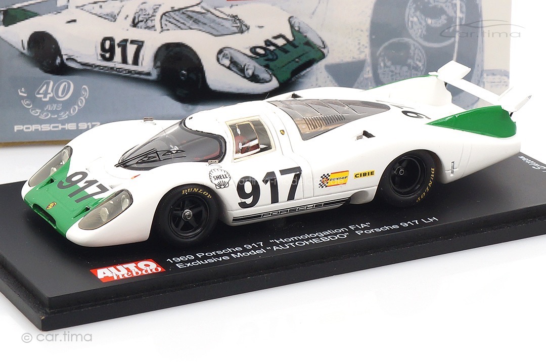 Porsche 917 Homologation 40 Jahre Porsche 917 Autohebdo #333/333 Spark 1:43