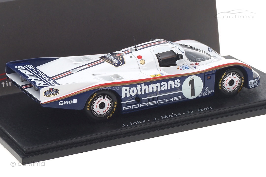 Porsche 962 C 24h Le Mans 1985 Originalsignatur Norbert Singer Spark 1:43 CAC04321025 Porsche 962 C 24h Le Mans 1985 Originalsignatur Norbert Singer Spark 1:43 CAC04321025