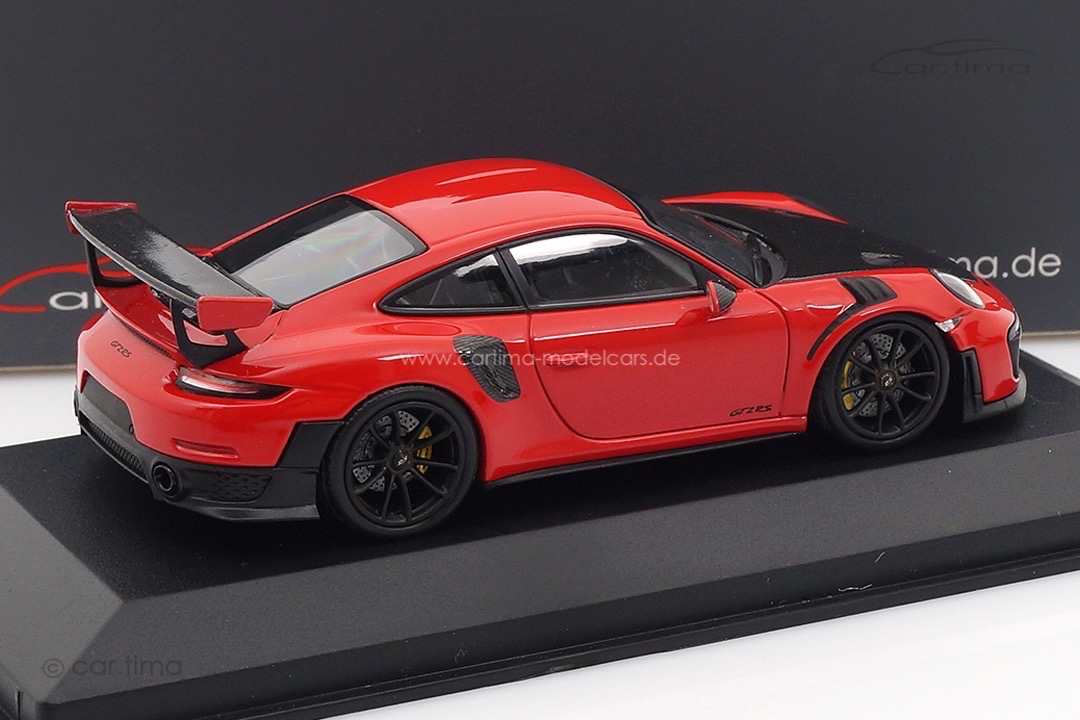 Porsche 911 (991 II) GT2 RS Indischrot/Rad schwarz Minichamps car.tima CUSTOMIZED 1:43