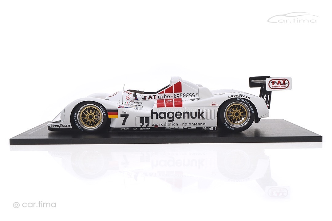 TWR-Porsche WSC Winner 24h Le Mans 1997 Alboreto/Johansson/Kristensen Spark 1:18 18LM97 TWR-Porsche WSC Winner 24h Le Mans 1997 Alboreto/Johansson/Kristensen Spark 1:18 18LM97