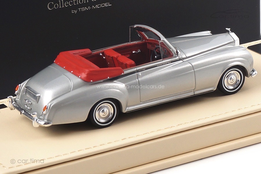 Rolls-Royce Silver Cloud Drophead Coupe silber TSM 1:43 TSMCE154309 Rolls-Royce Silver Cloud Drophead Coupe silber TSM 1:43 TSMCE154309