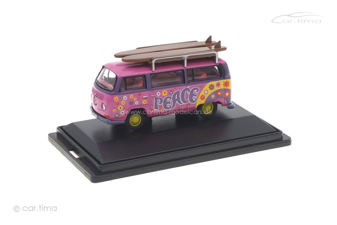 Volkswagen Bus T2a Surfboards Flower Power Oxford 1:76 76VW017