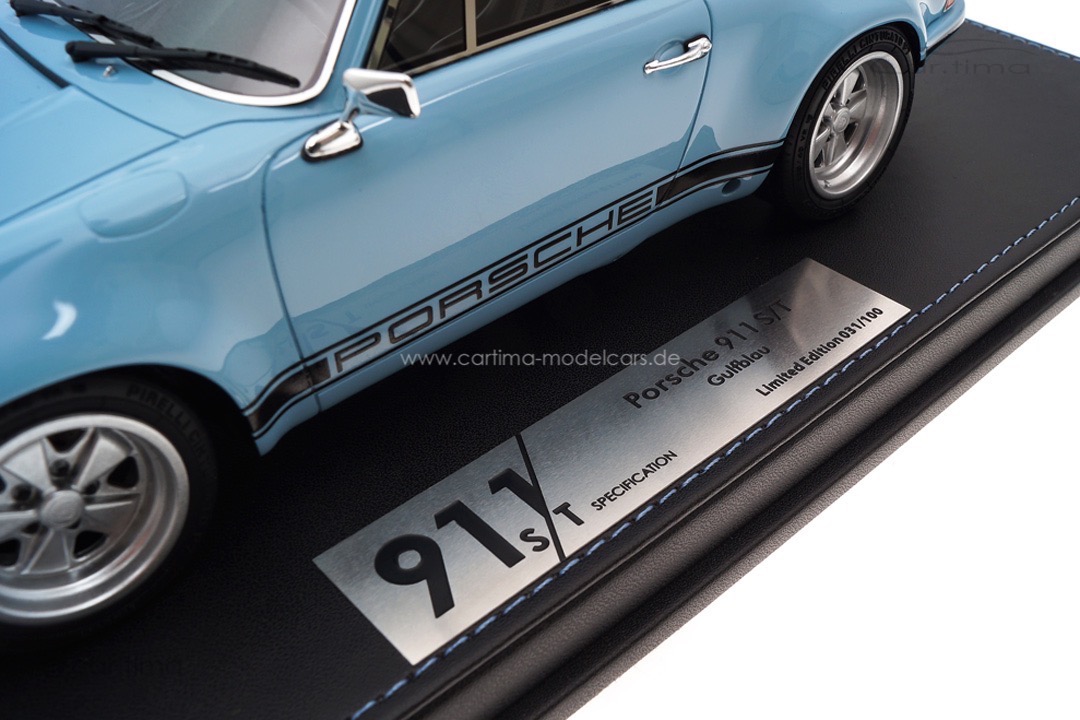 Porsche 911 S/T-Specification Gulfblau car.tima 1:18 CAR01822003