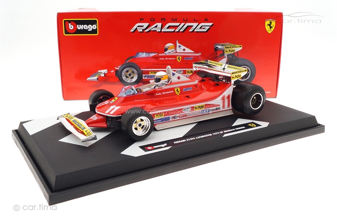Ferrari 312 T4 Winner GP Monaco 1979 Jody Scheckter Bburago 1:18 18-16814JS