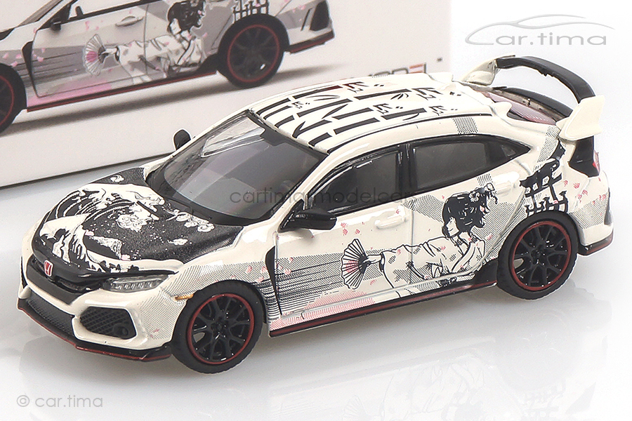 Honda Civic Type R Art Car Manga Paris Autoshow 2018 MINI GT 1:64 MGT00037-L