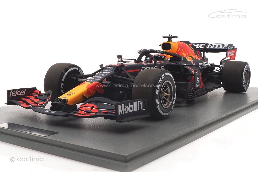 Red Bull Racing RB16B Winner GP Niederlande 2021 Max Verstappen inkl. Vitrine Spark 1:12 12S029 Red Bull Racing RB16B Winner GP Niederlande 2021 Max Verstappen inkl. Vitrine Spark 1:12 12S029
