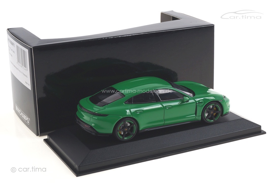 Porsche Taycan Turbo S grün Minichamps 1:43 410068471 Porsche Taycan Turbo S grün Minichamps 1:43 410068471