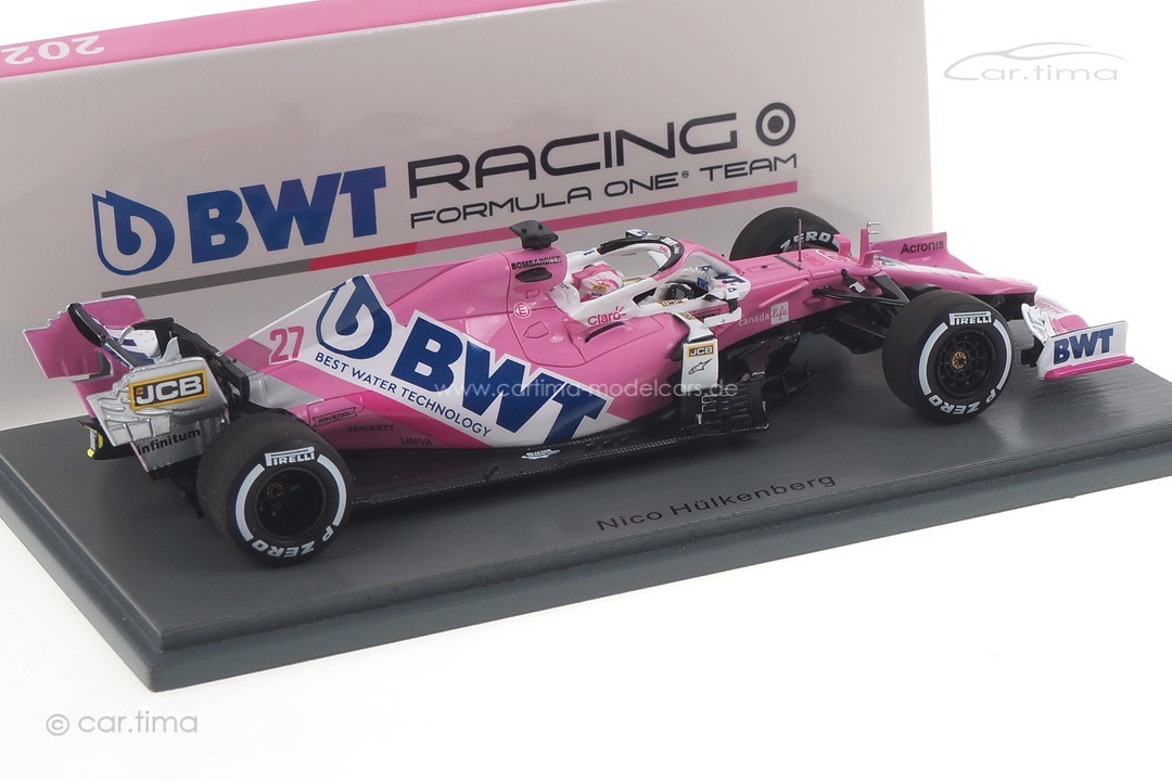 BWT Racing Point RP20 GP 70th Anniversary Nico Hülkenberg Spark 1:43 S6478 BWT Racing Point RP20 GP 70th Anniversary Nico Hülkenberg Spark 1:43 S6478