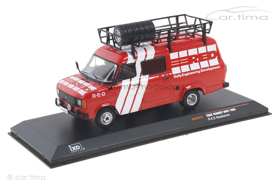 Ford Transit MKII Rallye Assistance IXO 1:43 RAC281X Ford Transit MKII Rallye Assistance IXO 1:43 RAC281X