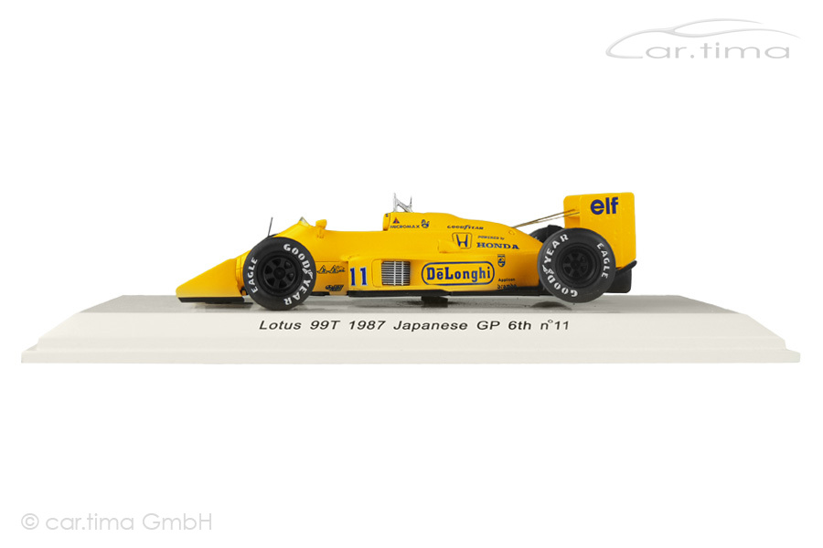 Lotus 99T GP Japan 1987 Satoru Nakajima Rêve Collection 1:43 R70184