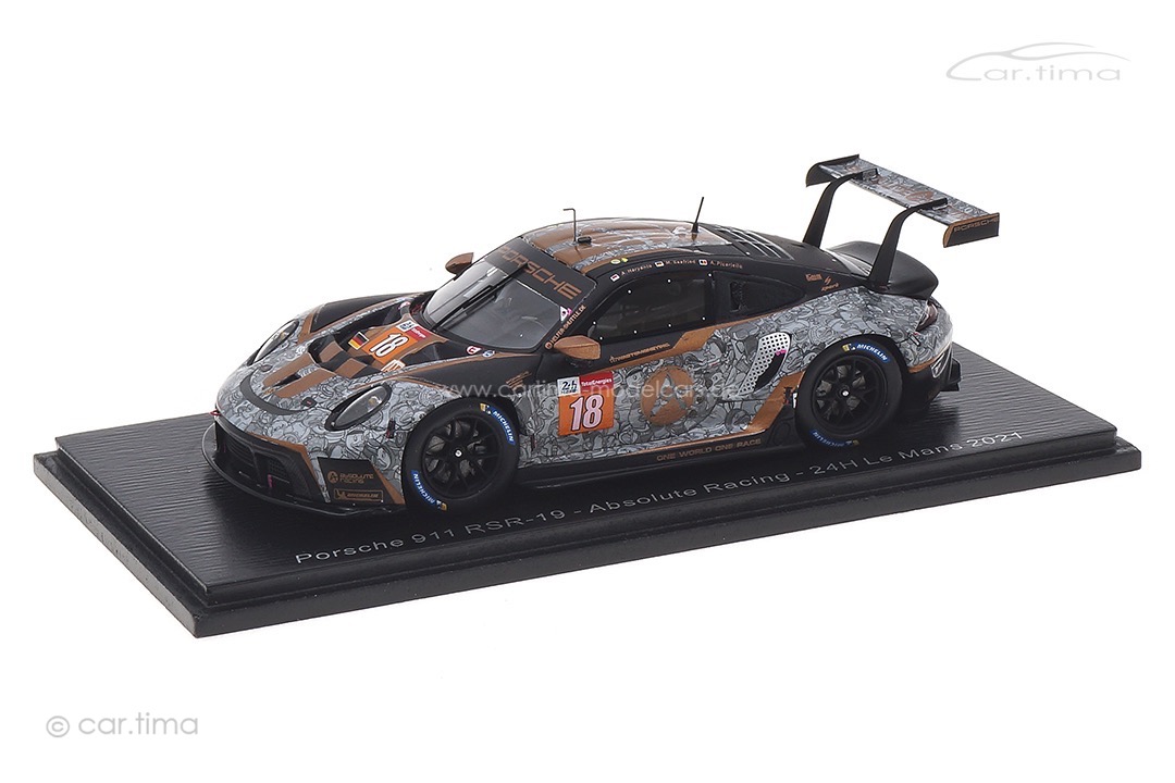 Porsche 911 RSR-19 24h Le Mans 2021 Haryanto/Picariello/Seefried Spark 1:43 S8265 Porsche 911 RSR-19 24h Le Mans 2021 Haryanto/Picariello/Seefried Spark 1:43 S8265