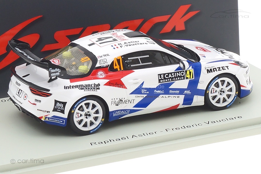 Alpine A110 Rally RGT Rallye Monte Carlo 2021 Astier/Vauclare Spark 1:43 S6581 Alpine A110 Rally RGT Rallye Monte Carlo 2021 Astier/Vauclare Spark 1:43 S6581