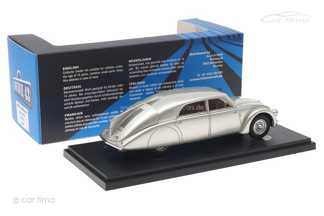 Tatra T77A silber Avenue43 1:43 60119 Tatra T77A silber Avenue43 1:43 60119