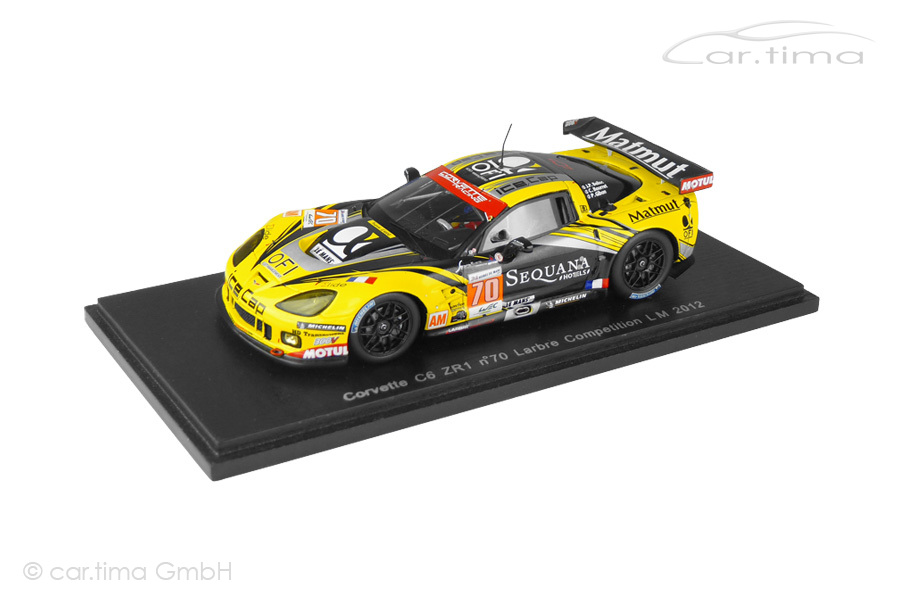 Corvette C6 ZR1 24h Le Mans 2012 Belloc/Bourret/Gibon Spark 1:43 S3736