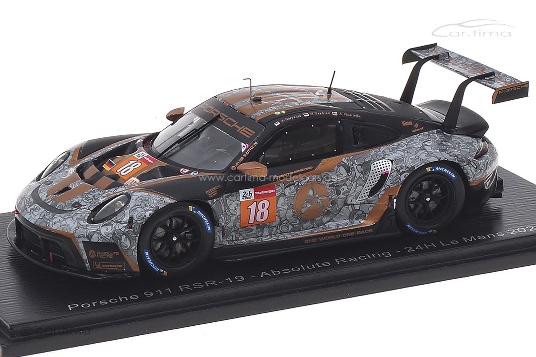 Porsche 911 RSR-19 24h Le Mans 2021 Haryanto/Picariello/Seefried Spark 1:43 S8265 Porsche 911 RSR-19 24h Le Mans 2021 Haryanto/Picariello/Seefried Spark 1:43 S8265