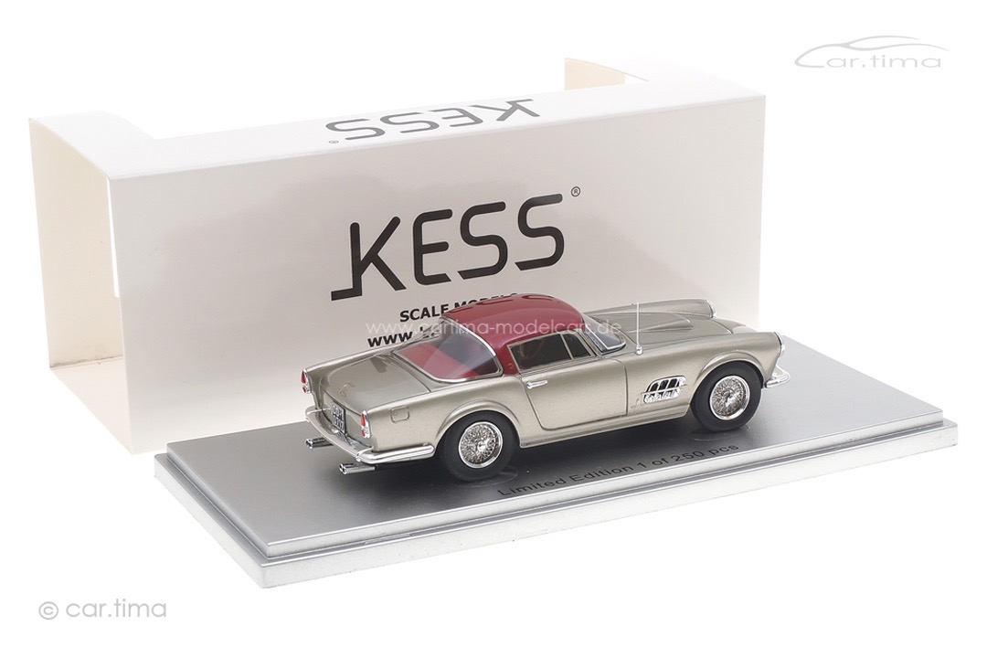 Ferrari 410 Superamerica II Series 1957 silber/rot Kess 1:43 KE43056181