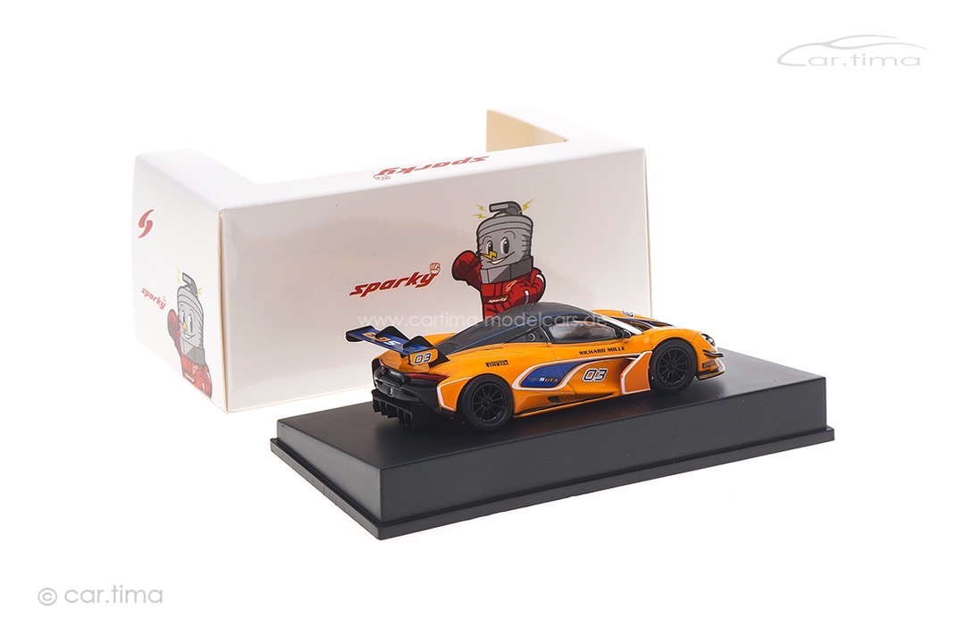 McLaren 720S GT3 2019 Spark 1:64 Y175