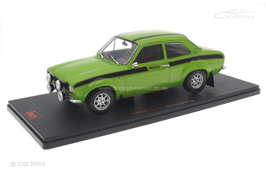 Ford Escort MK1 RS 1600 Mexico 1974 hellgrün IXO Models 1:18 18CMC125.22 Ford Escort MK1 RS 1600 Mexico 1974 hellgrün IXO Models 1:18 18CMC125.22