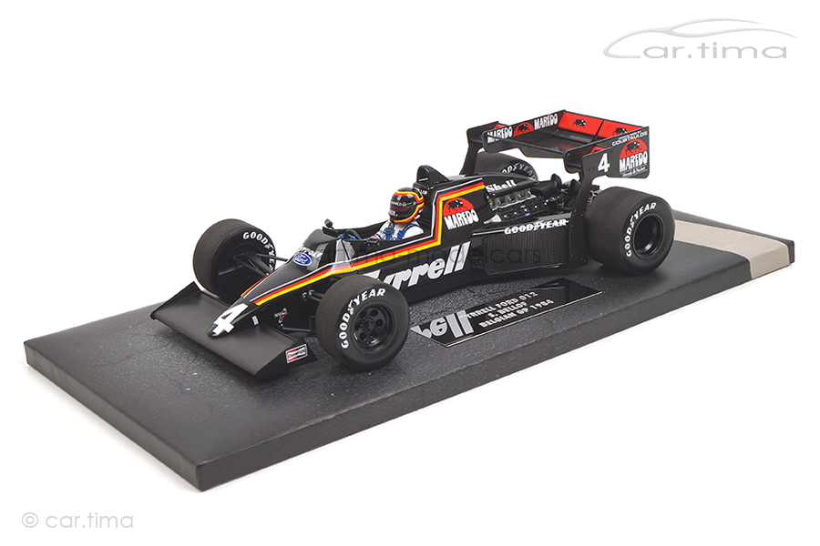 Tyrrell Ford 012 Belgian GP 1984 Stefan Bellof Minichamps 1:18 117840304 Tyrrell Ford 012 Belgian GP 1984 Stefan Bellof Minichamps 1:18 117840304