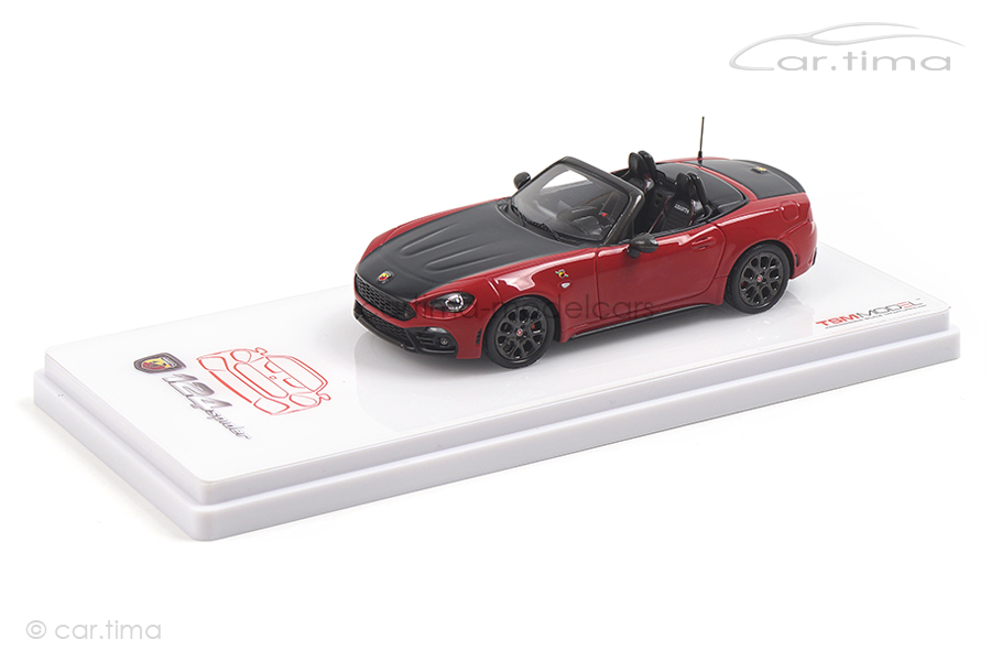 Abarth 124 Spider Costa Brava 1972 red TSM 1:43 TSM430133 Abarth 124 Spider Costa Brava 1972 red TSM 1:43 TSM430133