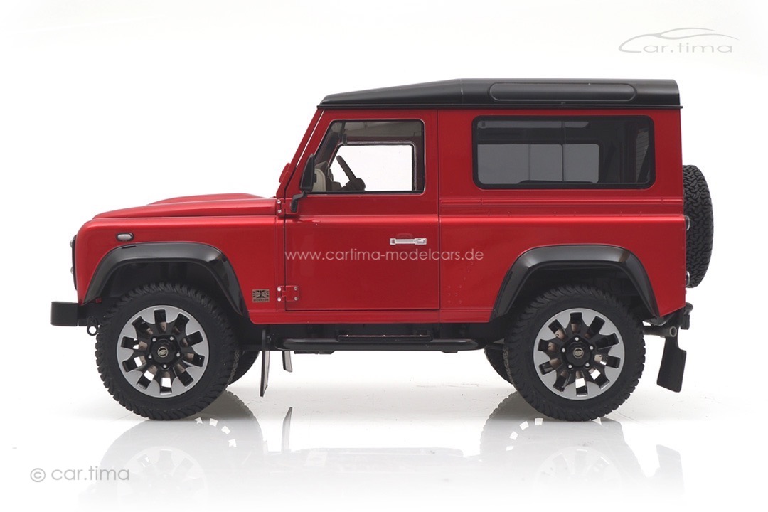 Land Rover Defender 90 Works 2018 rot LCD Models 1:18 LCD18007-RE