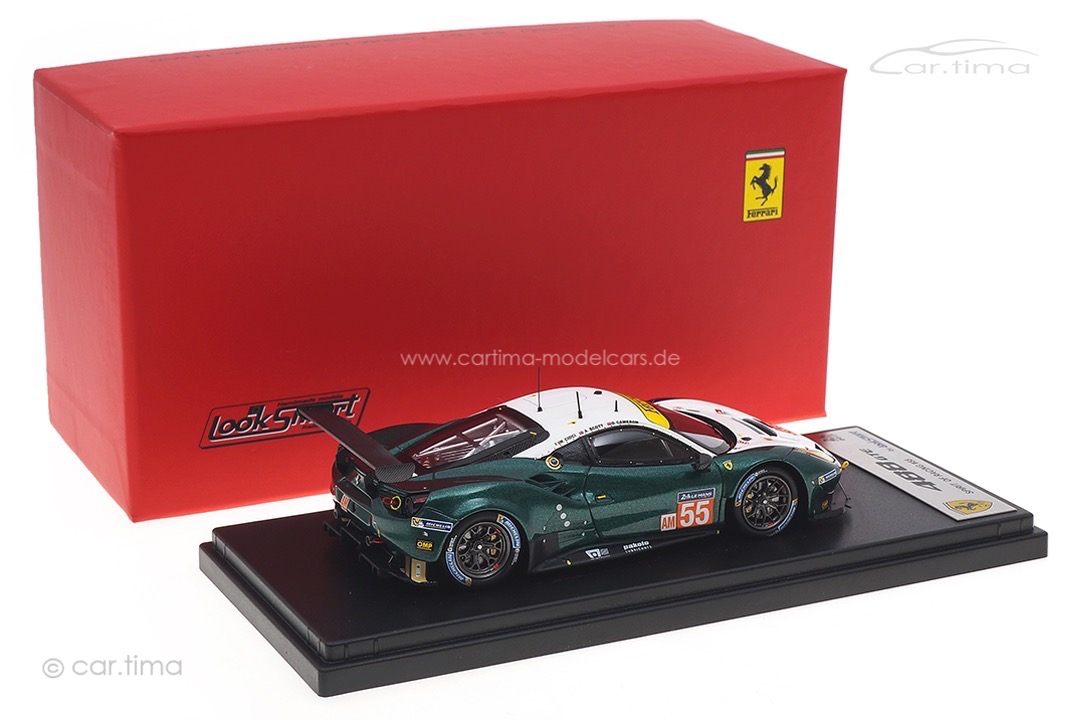 Ferrari 488 GTE 24h Le Mans 2017 Cameron/Cioci/Scott LookSmart 1:43 LSLM070 Ferrari 488 GTE 24h Le Mans 2017 Cameron/Cioci/Scott LookSmart 1:43 LSLM070