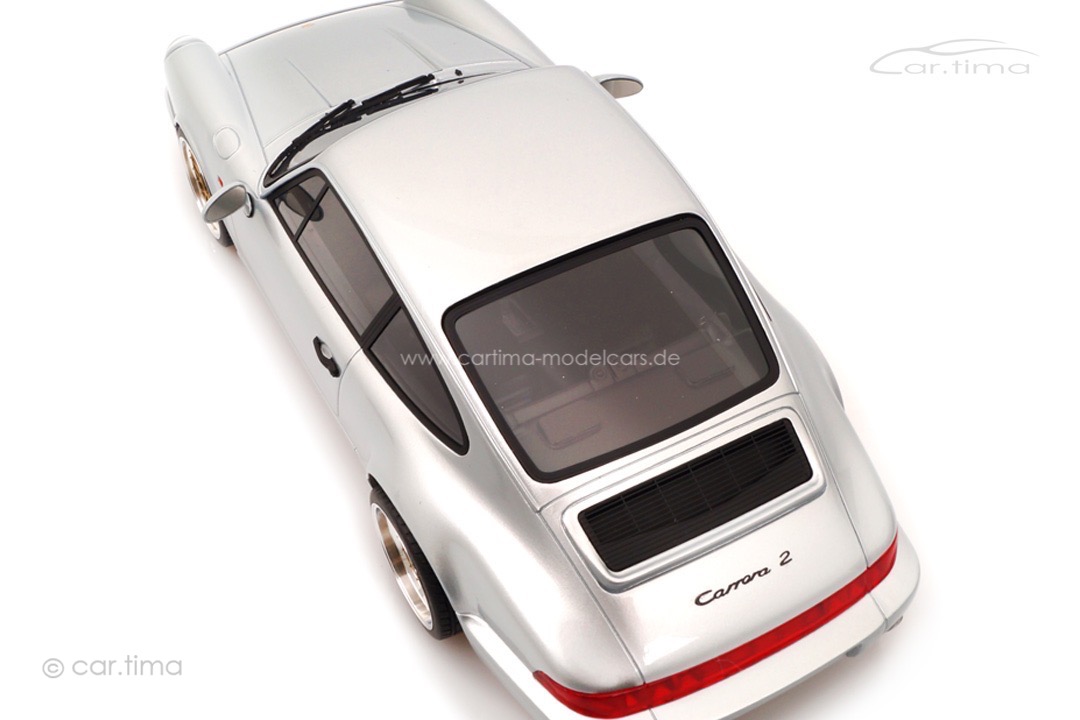 Porsche 911 (964) Carrera 2 Polarsilber BBS Le Mans Alufelgen car.tima CUSTOMIZED 1:18
