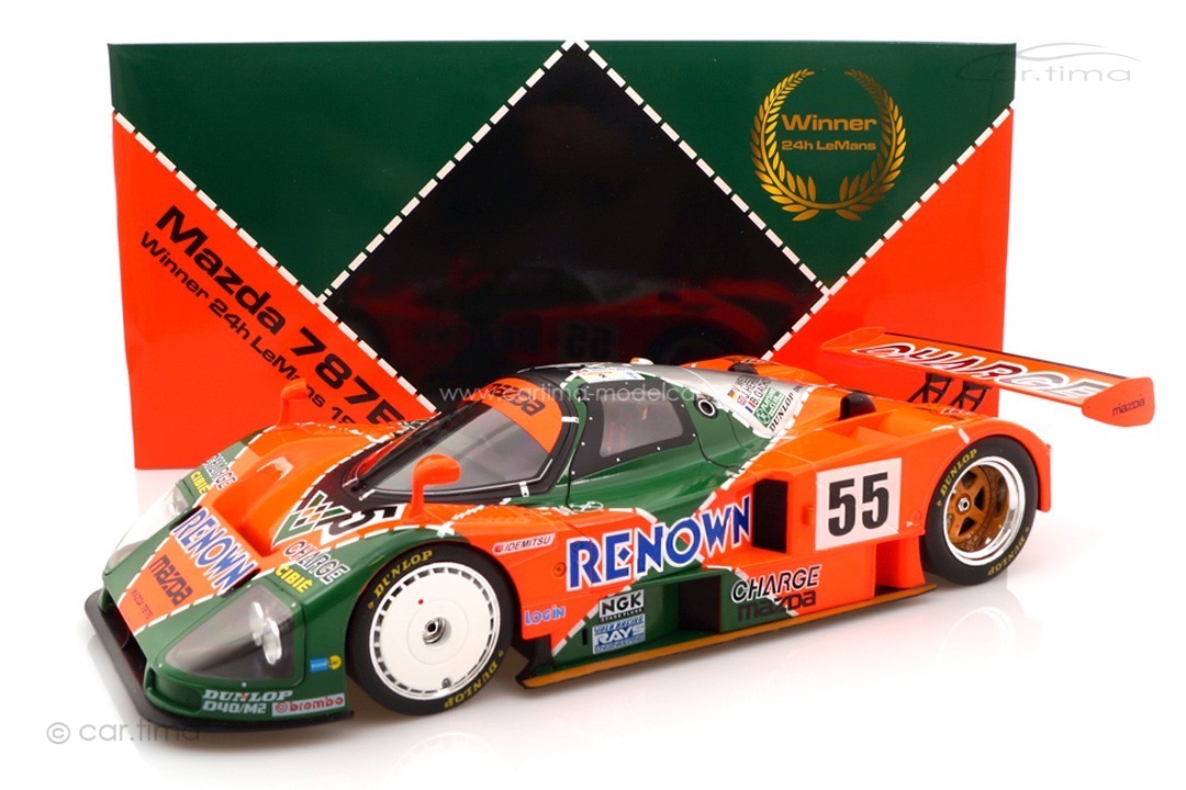 Mazda 787B Winner 24h Le Mans 1991 Gachot/Herbert/Weidler Werk83 1:12 W1201201