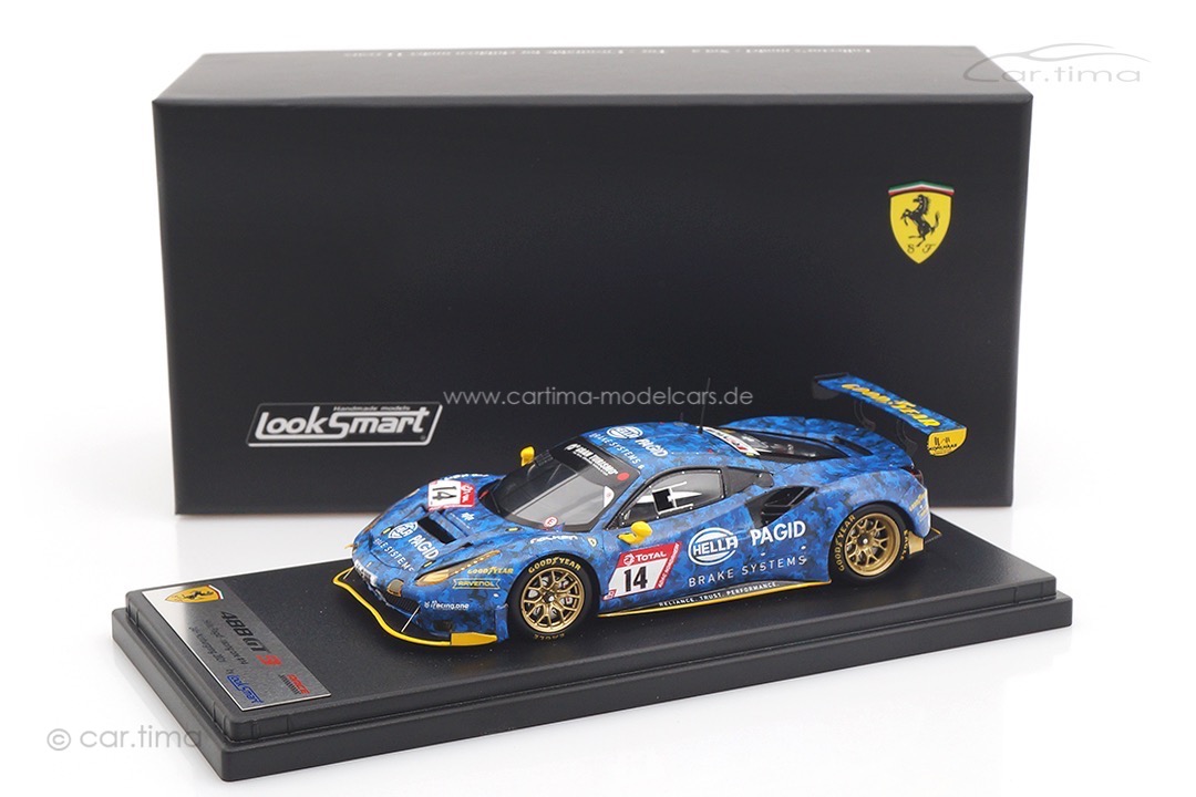 Ferrari 488 GT3 24h Nürburgring 2021 Looksmart 1:43 LSRC096