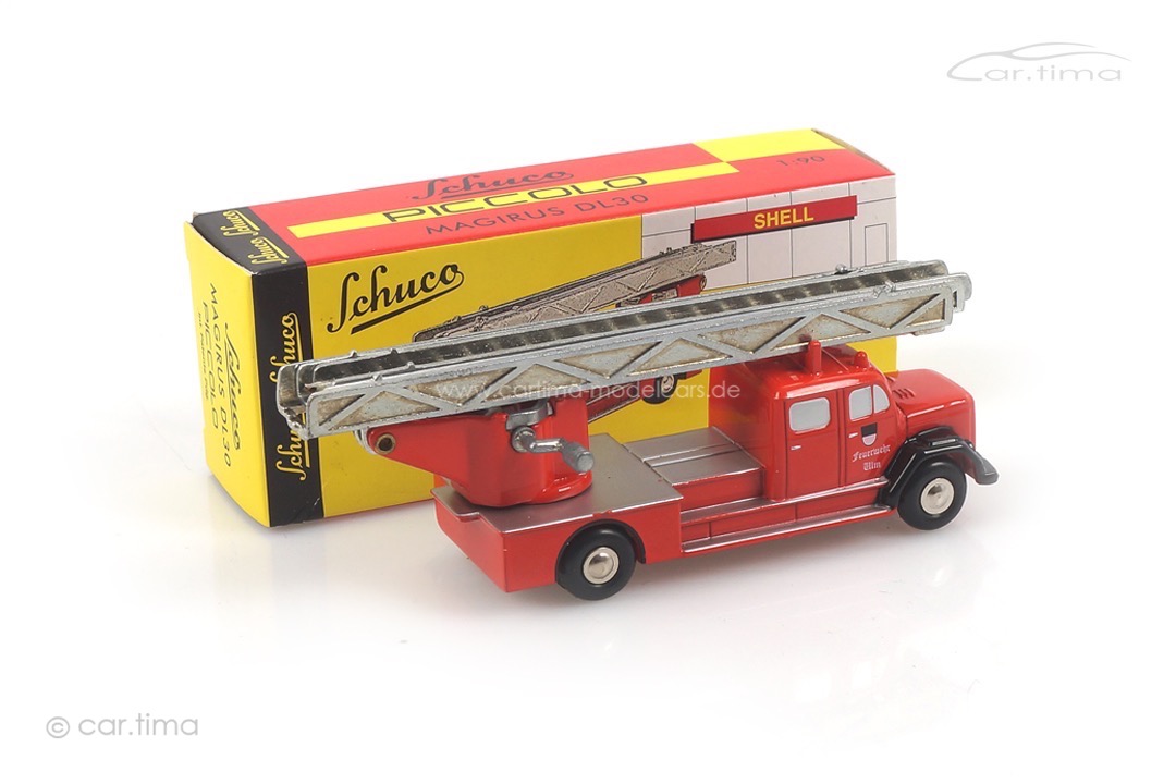 Schuco Piccolo Magirus Drehleiter DL30 Feuerwehr Schuco 1:90 01455 Schuco Piccolo Magirus Drehleiter DL30 Feuerwehr Schuco 1:90 01455