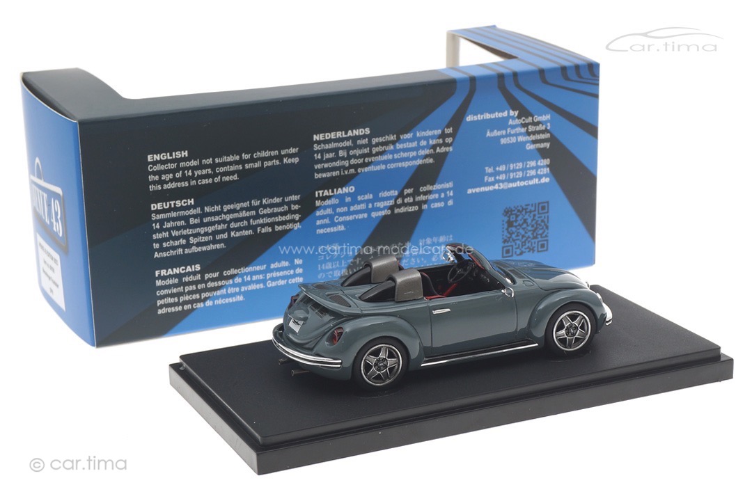 Memminger Roadster 2018 grau Avenue43 1:43 60100 Memminger Roadster 2018 grau Avenue43 1:43 60100