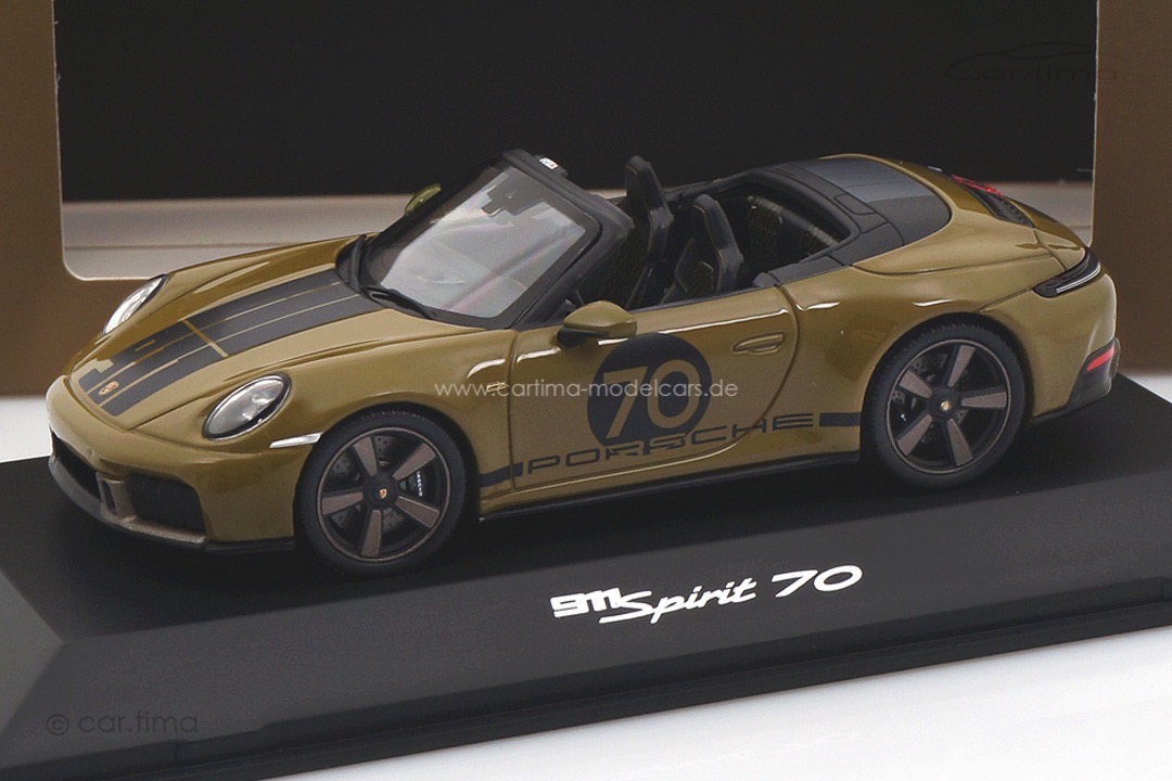 Porsche 911 (992) Carrera GTS Spirit 70 Olive neo Spark 1:43 WAP0200530SGTS