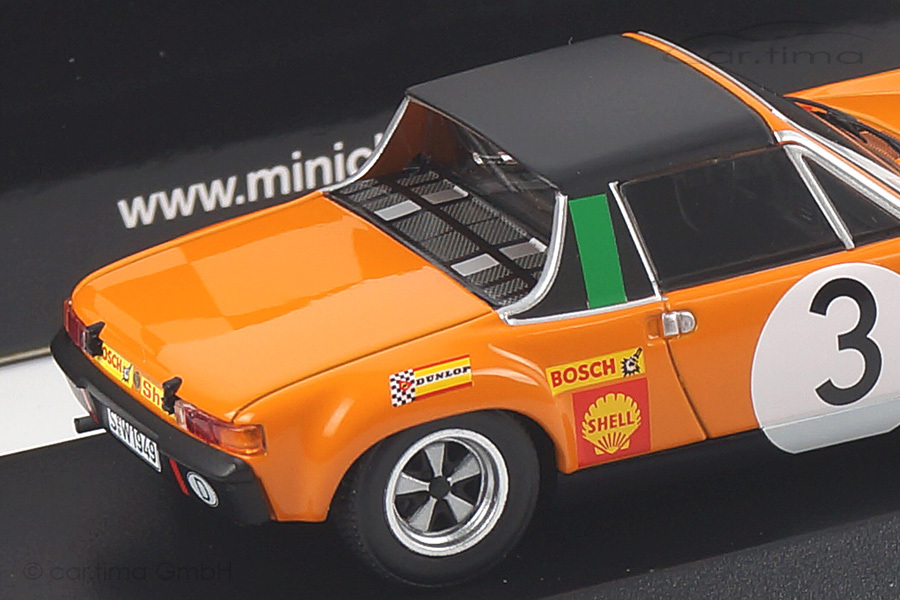 Porsche 914/6 Marathon de la Route 1970 Waldegaard/Andersson Minichamps 1:43 400706503 Porsche 914/6 Marathon de la Route 1970 Waldegaard/Andersson Minichamps 1:43 400706503